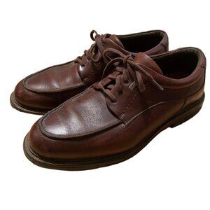 Johnston & Murphy Passport Brown Leather Oxford With Gortex Size 9M